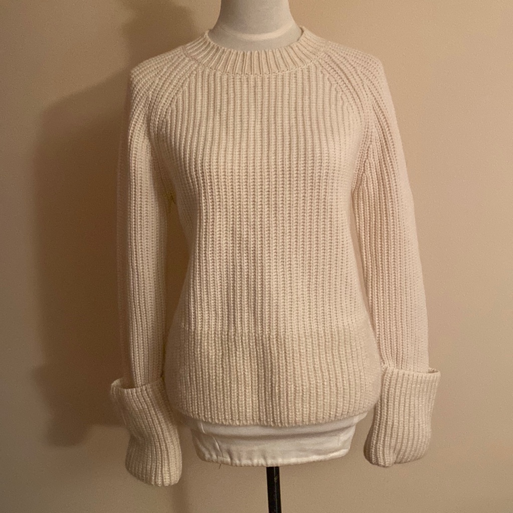 Nwt Auth Moncler Wide Gauge Boatneck Sweater Size S True To Size